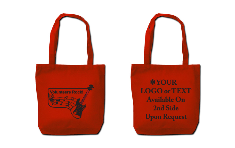 "Volunteers Rock"  Lightweight Tote Bag